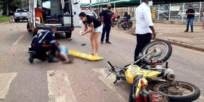 Mototaxista morre após grave acidente em Porto Velho