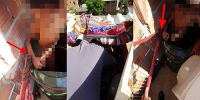 São Paulo: Menino de 11 anos é resgatado após passar um mês acorrentado pelo pai e...