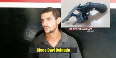 Dois homens acabam presos pela PM em Rolim de Moura portando arma de fogo