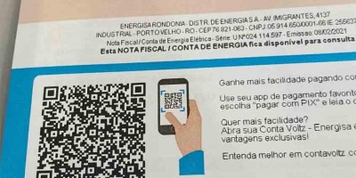 Contas de luz podem ser pagas via PIX em Rondônia