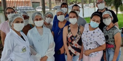 Servidores da saúde começam a receber 2ª dose da vacina contra covid-19 em Rolim de...