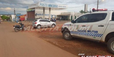 Acidente de trânsito é registrado no Bairro São Cristovão em Rolim de Moura