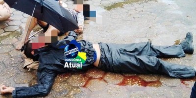 Mãe e filho ficam feridos em acidente entre moto e caminhonete em Ji-Paraná