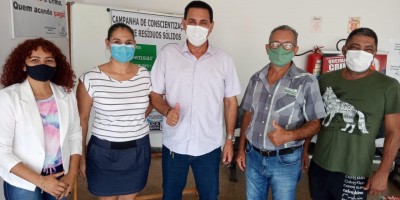 Prefeito Aldo Júlio participa de reunião de apresentação do 'Projeto Colorir'