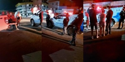 Em Nova Brasilândia, jovens são autuados e conduzidos até a Delegacia por não...