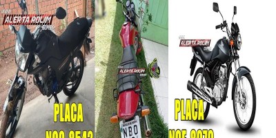 Em menos de 24 horas, dois roubos e um furto de motocicletas foram registrados em Rolim...