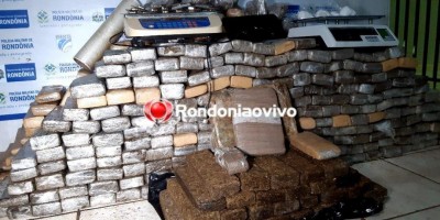 Traficante que abastecia bocas de fumo é preso com quase meia tonelada de maconha em...