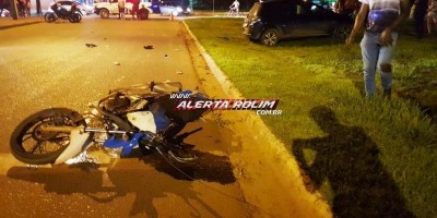 Passageiro de mototáxi fica gravemente ferido após ser atingido por carro em Rolim de...