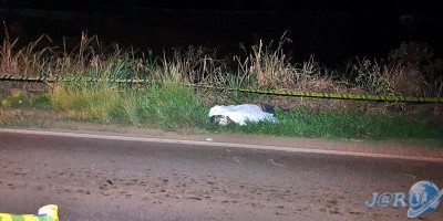 Motociclista 'rampa' quebra-molas, perde controle da moto e acaba morrendo na BR-364 em...