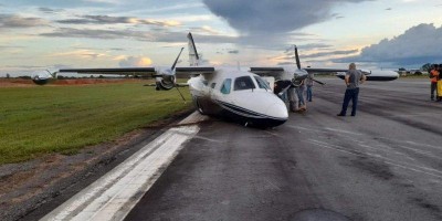 Avião com ex-deputado estadual faz pouso de emergência no aeroporto de Ji-Paraná; veja...