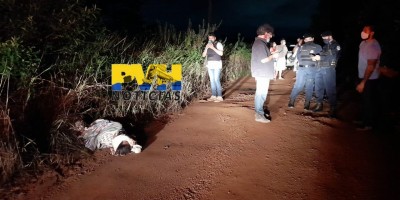 Membro de facção é torturado e morto e tem corpo 'desovado' enrolado em lençol