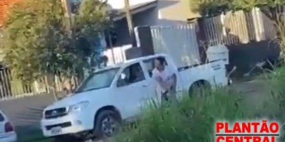 Ariquemes: Homem flagra mulher com outro, destrói caminhonete na rua e descobre que...
