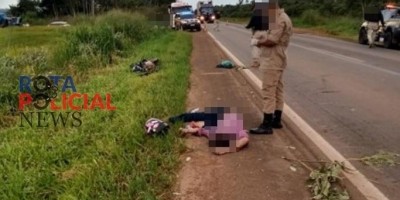 Motociclista morre após atingir traseira de carreta na BR-364, próximo a Vilhena