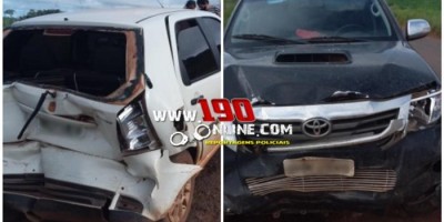 Alta Floresta: Caminhonete colide na traseira de veículo, após condutor frear para...