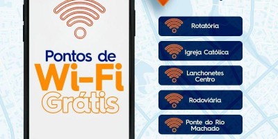 Rolim Net disponibiliza Wi-fi grátis e seguro em vários pontos de Rolim de Moura