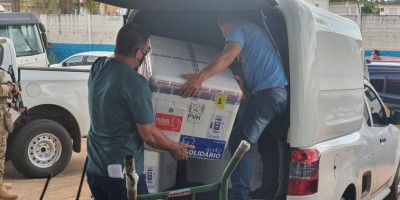 Rondônia recebe mais de 37 mil doses de vacinas contra Covid-19