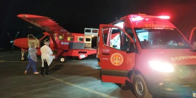 Prefeito Aldo Júlio agradece Corpo de Bombeiros por transportar paciente com covid até...