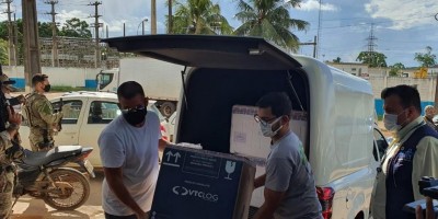 RO recebe mais de 50 mil doses de vacinas contra covid-19; Mais de 3 mil doses da Pfizer...