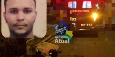 Jovem de 26 anos morre ao colidir contra poste em Ji-Paraná