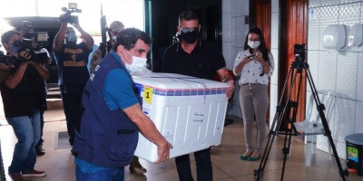 Rondônia recebe mais de 7,4 mil doses da CoronaVac contra covid-19 nesta sexta-feira (14)
