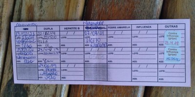 Idosa recebe terceira dose da CoronaVac no lugar da vacina contra gripe em Vilhena