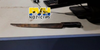 Enteado tenta matar padrasto idoso com golpes de facão em Porto Velho