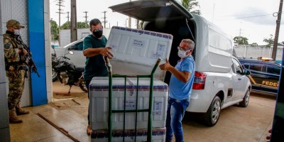 Rondônia recebe nova remessa com mais de 48 mil doses de vacinas contra Covid-19