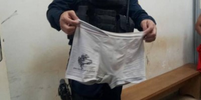 Adolescente esconde drogas na cueca mas acaba preso pela Polícia Militar