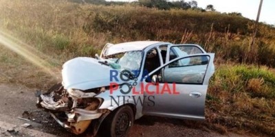Grave acidente deixa três vítimas feridas na BR-364 em Vilhena