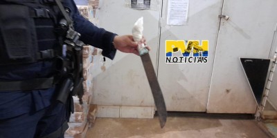 Tio agride sobrinhos com facão por causa de bateria em Porto Velho 