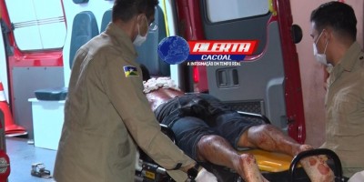 Após desentendimento com ex-mulher, homem acaba esfaqueado em Cacoal