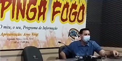 Em entrevista ao programa Pinga Fogo, Aldo Júlio diz que as obras de asfalto, que...