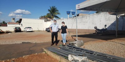 Rolim de Moura: Prefeitura agradece SICOOB por doar tendas para SEMUSA