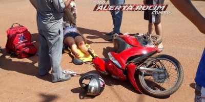 Motorista causa acidente e foge sem prestar socorro em Rolim de Moura