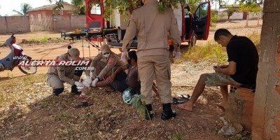 Motociclista foge sem prestar socorro após provocar acidente que deixou duas pessoas...