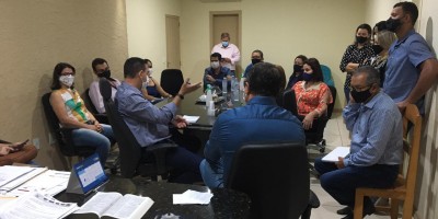 Assessoria do Senador Confúcio visita prefeitura e prefeito Aldo Júlio pede apoio para...