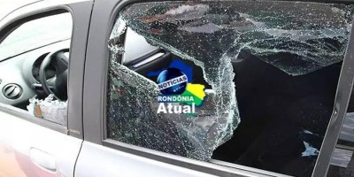 Mulher invade casa de casal e destrói carro e mobília em Ji-Paraná 