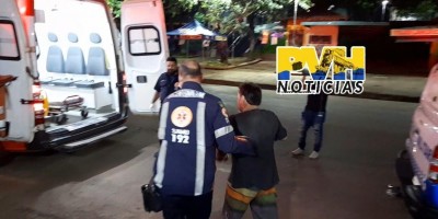 Morador de rua ataca dono de sapataria com facada no pescoço em Porto Velho