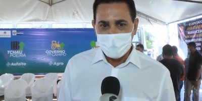 Prefeito Aldo Júlio agradece governo pelo Tchau Poeira e pede mais vacina para os...