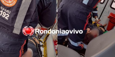 Ciclista é atropelada por caminhonete e socorrida em estado grave em Porto Velho