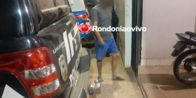 Homem é preso após ameaçar matar cunhada e irmão a tiros por causa de bolo