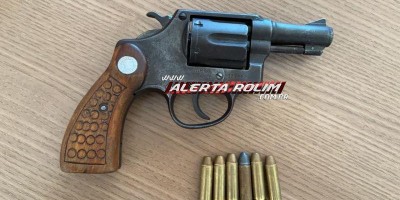 Homem armado é abordado e preso por Policial Militar em Rolim de Moura