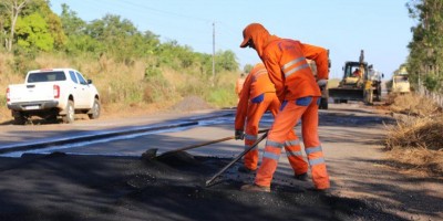 DER conclui manutenção da RO-383, entre Alta Floresta d’Oeste e Santa Luzia d’Oeste