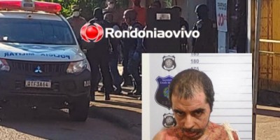 Porto Velho: homem efetua disparo em hotel e após 10 horas de negociação se entrega à...