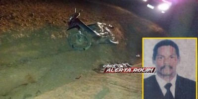 Homem morre após sofrer acidente de moto em Alto Alegre dos Parecis