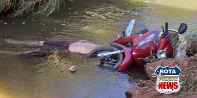 Perícia descarta homicídio de homem encontrado em rio na zona rural de Vilhena; Vítima...