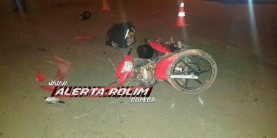Rolim de Moura: Motorista avança preferencial, atinge entregador e foge sem prestar...