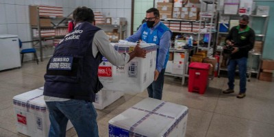 Rondônia recebe mais 27,5 mil doses de vacinas contra a covid-19