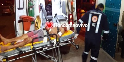 Homem pede socorro em igreja após ser agredido com pauladas na cabeça