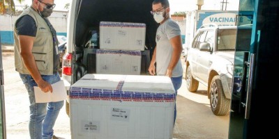 Rondônia recebe mais 50 mil doses de vacinas contra covid-19
